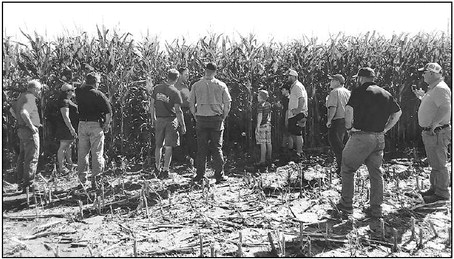 Sheboygan River Progressive Farmers Group  Digs Into Interseeding At Field Day