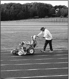 CHS Track Striped  In Unique Way