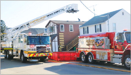 Eden Meat Market Building  Damaged in Nov. 3 Fire