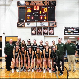 History Made in Plymouth, K.H.S. Girls  are Conference Champs