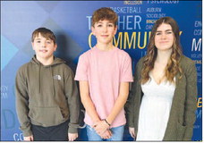 Campbellsport Middle School January Students of the Month