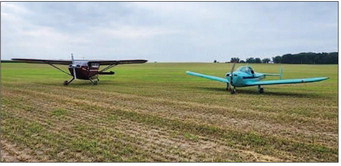 Emergency Plane Landing on  Sunday in Horicon