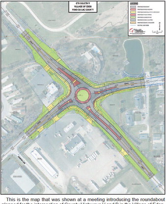 Eden Residents Learn About Proposed Roundabout - Wisconsin Free Press